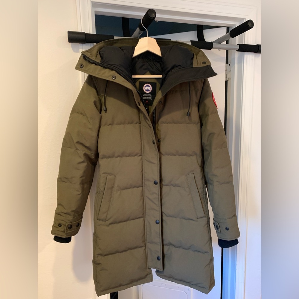 Canada Goose Shelburne Parka Heritage green